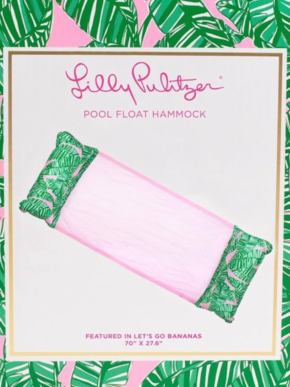 Lilly Pulitzer Pool Float Hammock